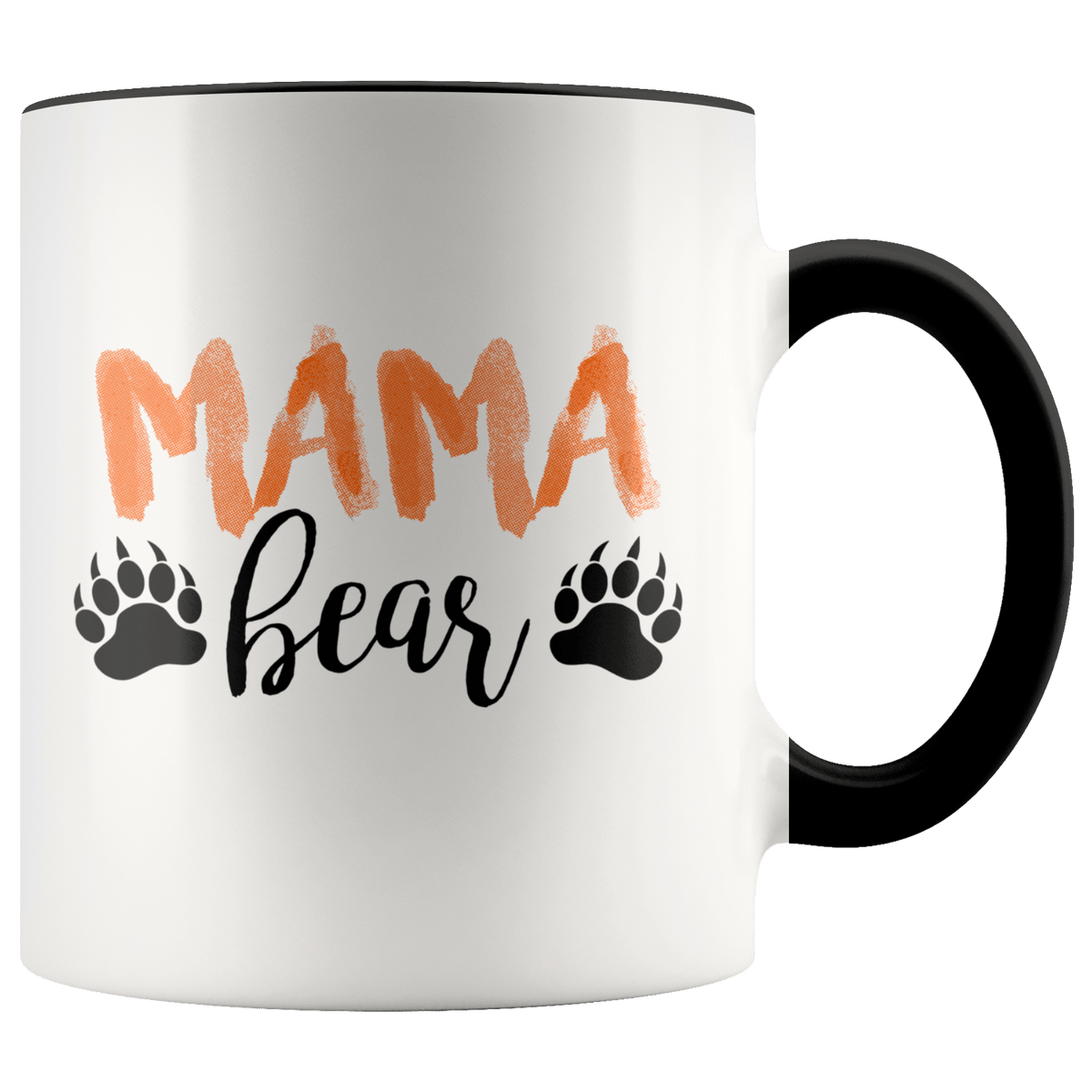 Mama Bear Floral Mug Cute Mothers Day Coffee Cup - 11oz