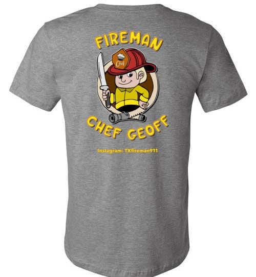 Fireman Chef Geoff Official Fan t-Shirt