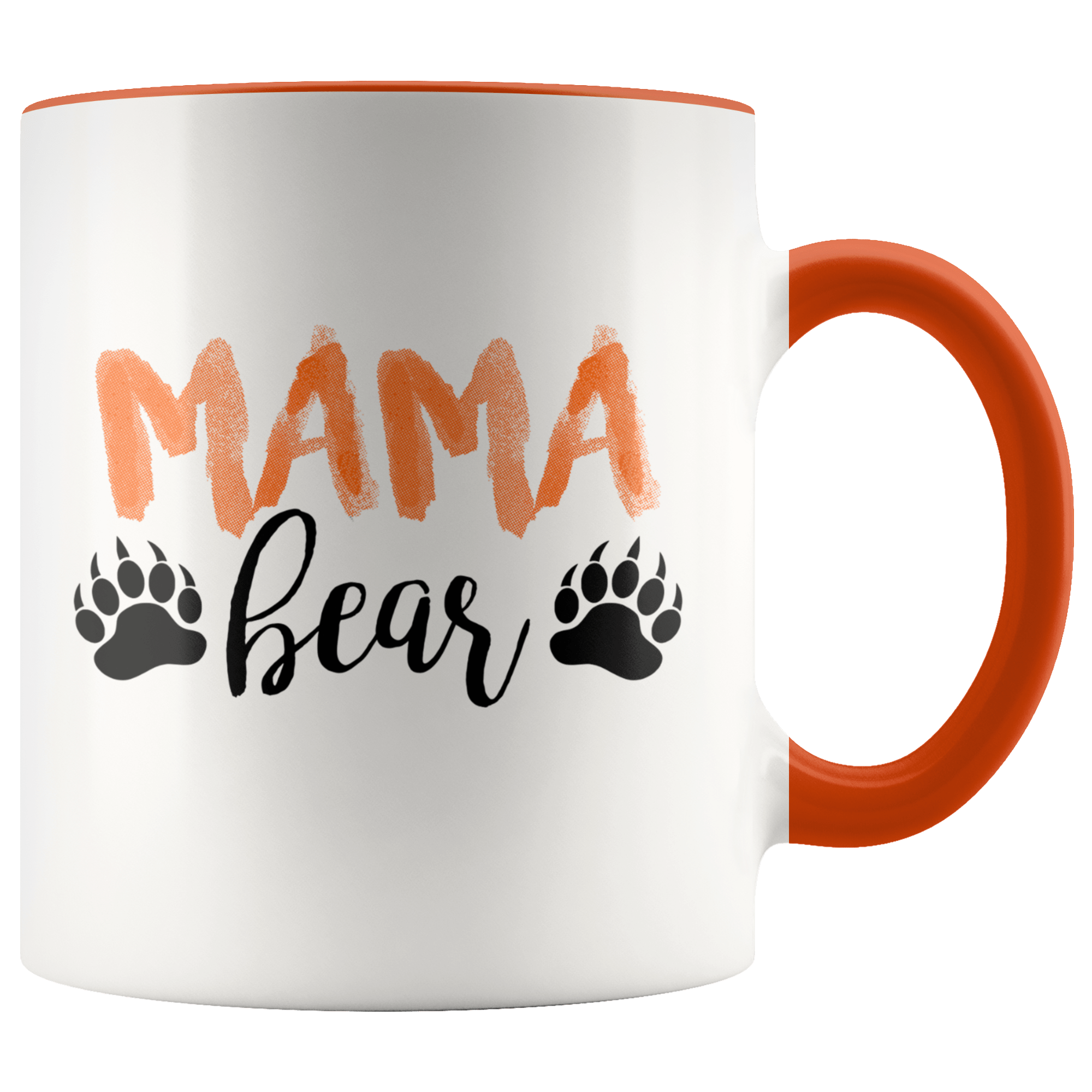mama coffee mug, woodsy starry night mama bear tea mug gift