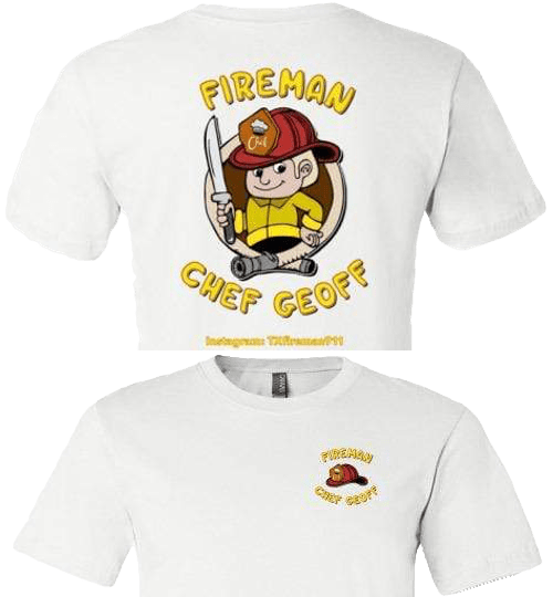 Fireman Chef Geoff Official Fan t-Shirt